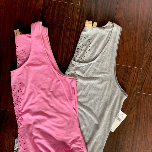 Nanette Lepore Tops - 2 New Nanette Lepore Asymmetrical Tunic Tanks XL